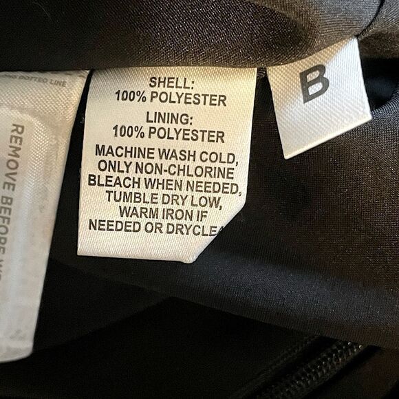 New! LOFT Black Lightweight Skirt. Size 8. - Picture 4 of 4